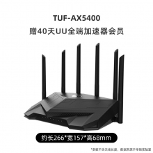asus華碩TUFGAMINGAX5400穿墻王高速wifi6AX3000升級版雙頻無線千兆企業(yè)級wifi家用游戲加速端口路由器 基礎(chǔ)款